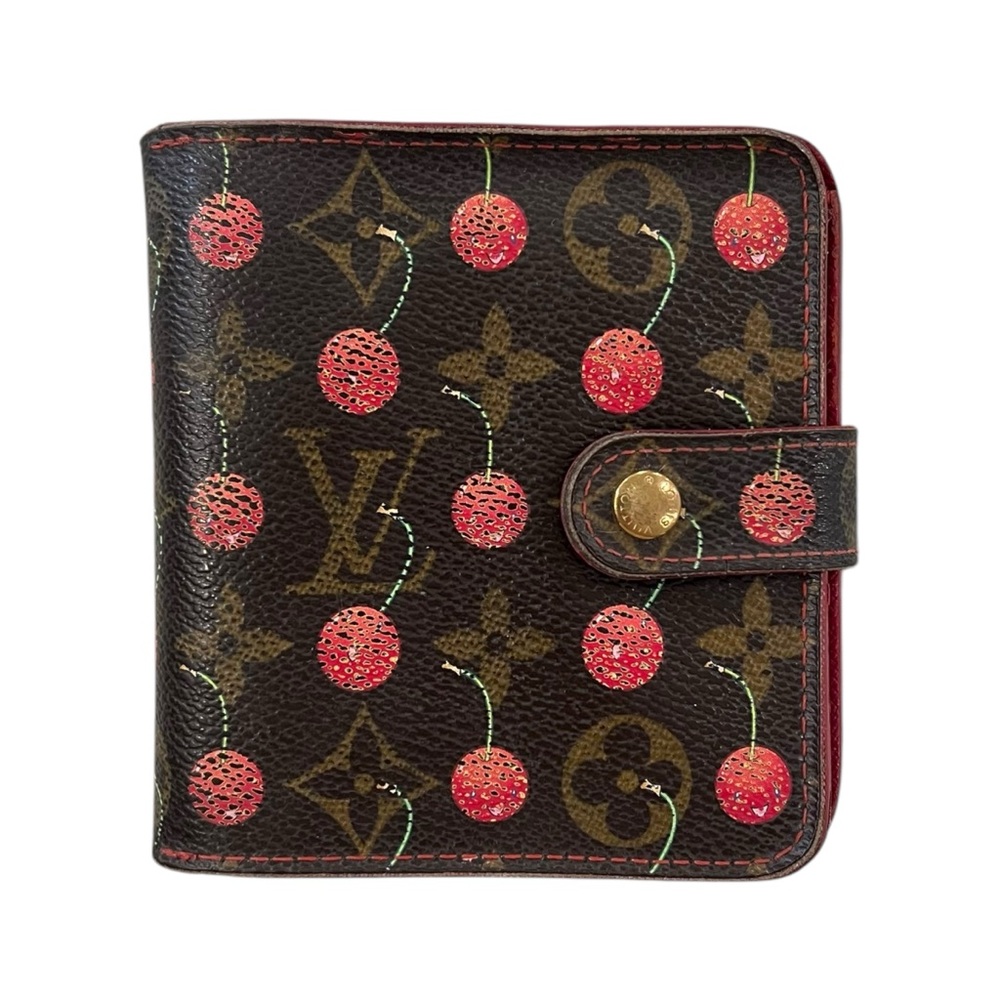 Louis Vuitton Cherry Monogram Zipper Wallet